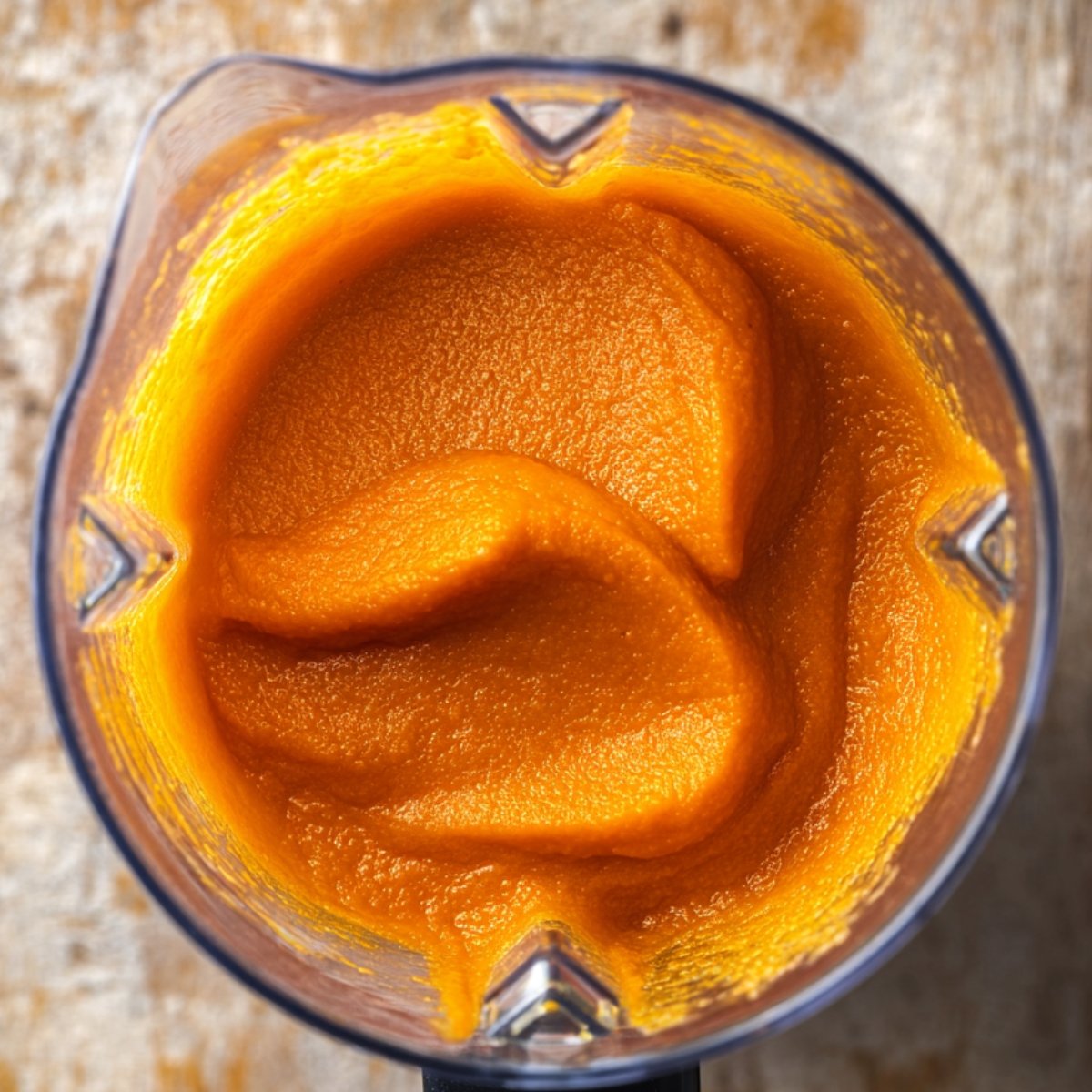 Easy Honey Carrot Pie Recipe 11 Smooth orange pie filling in blender.